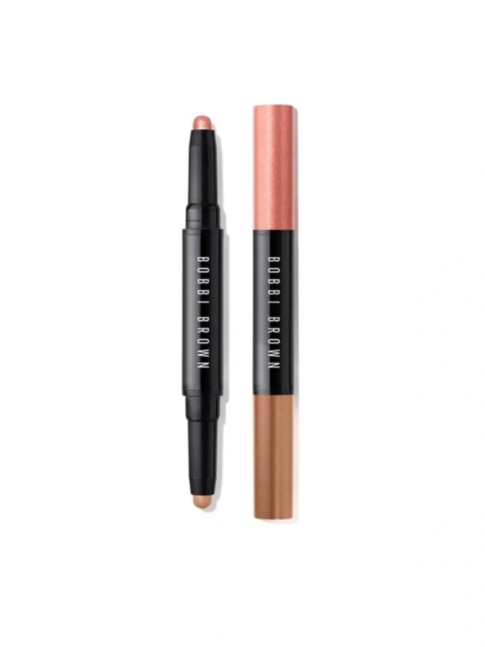 Bobbi Brown Dual-Ended Long-Wear Cream Eyeshadow Stick in Pink Copper/Cashew NIB